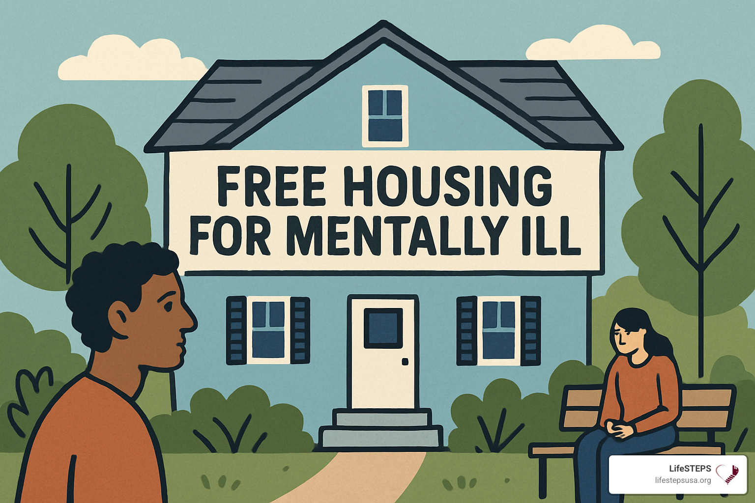 community meeting about housing rights - free housing for mentally ill