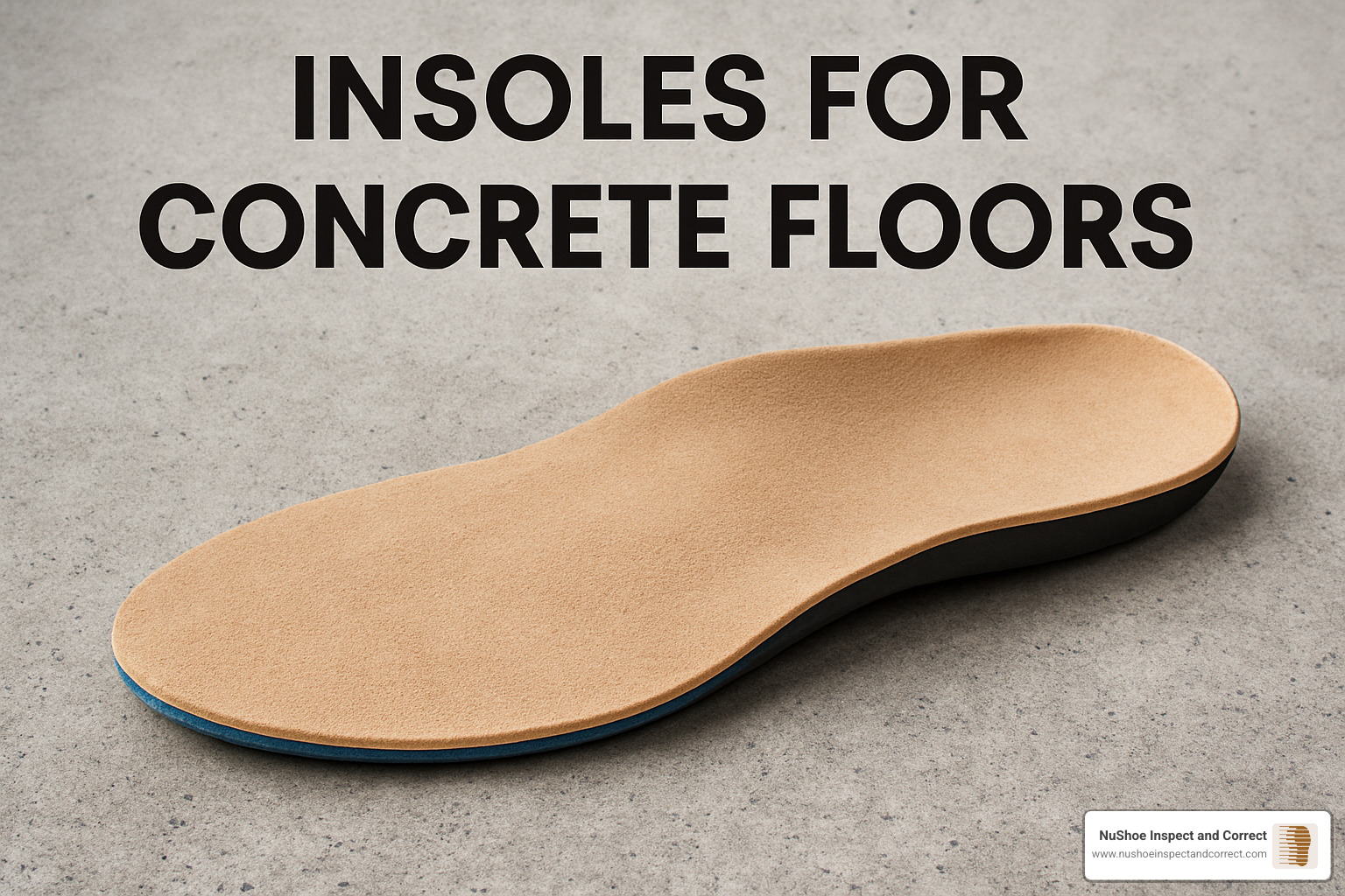 product grid showing top insole recommendations - insoles for concrete floors