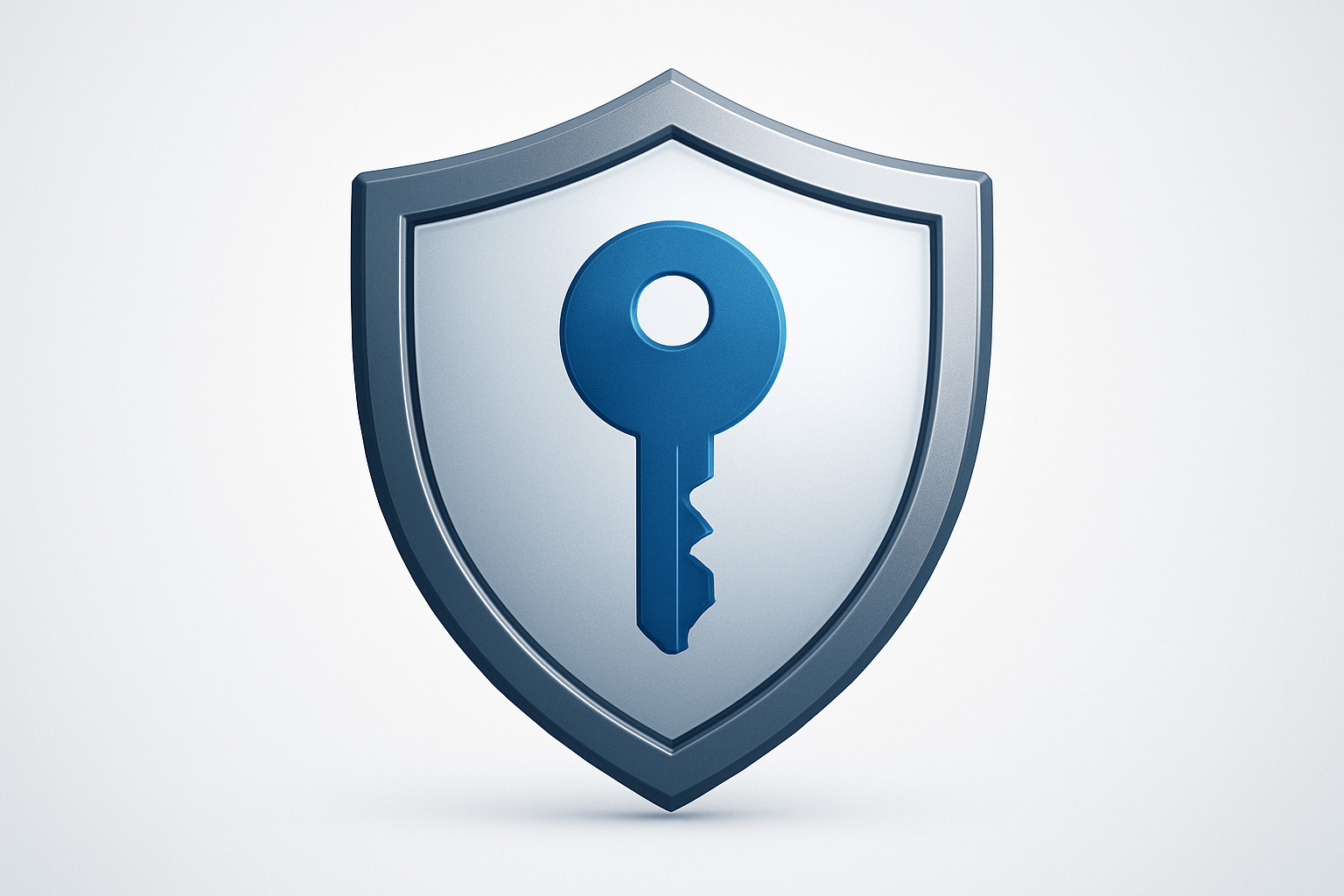 shield around key - crypto wallet