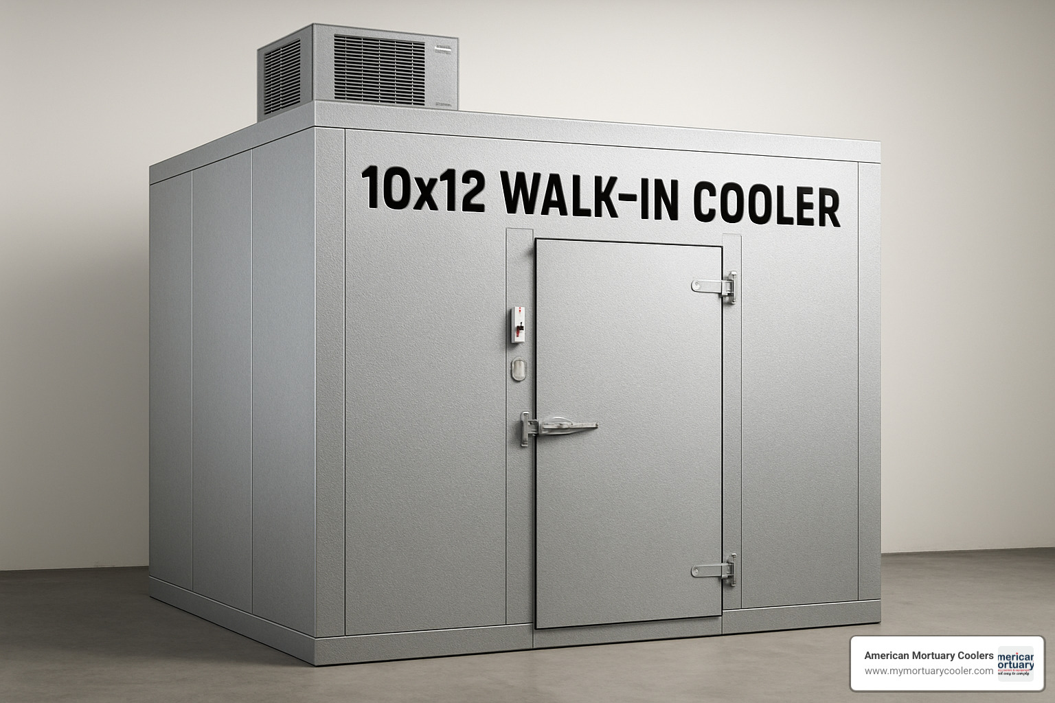 Different door configurations for 10x12 walk-in coolers - 10x12 walk in cooler