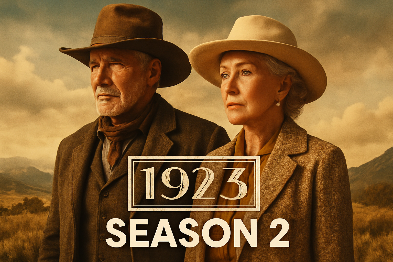 Paramount+ streaming interface showing 1923 season 2 - 1923 season 2