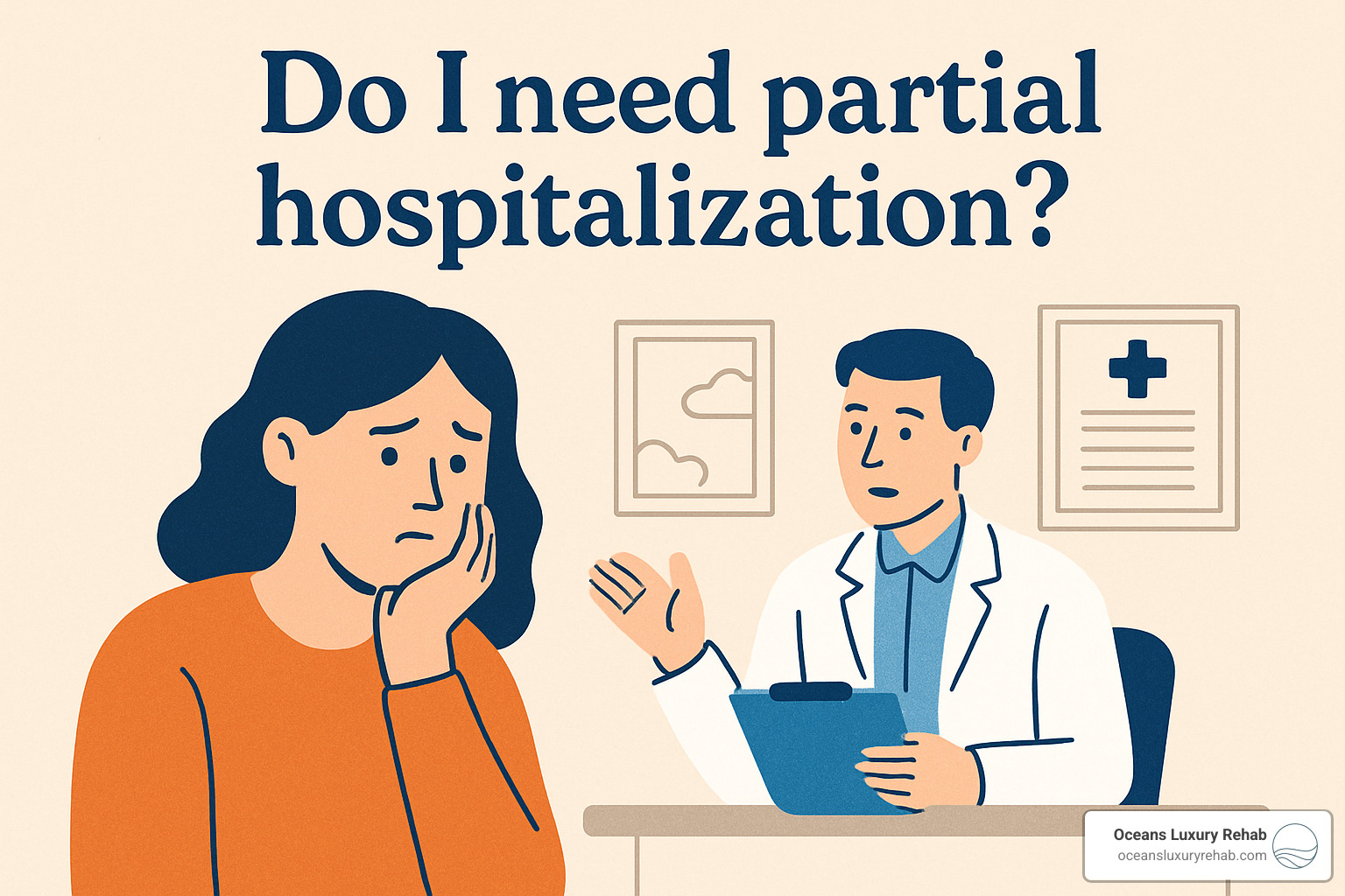 treatment team meeting - Do I need partial hospitalization?
