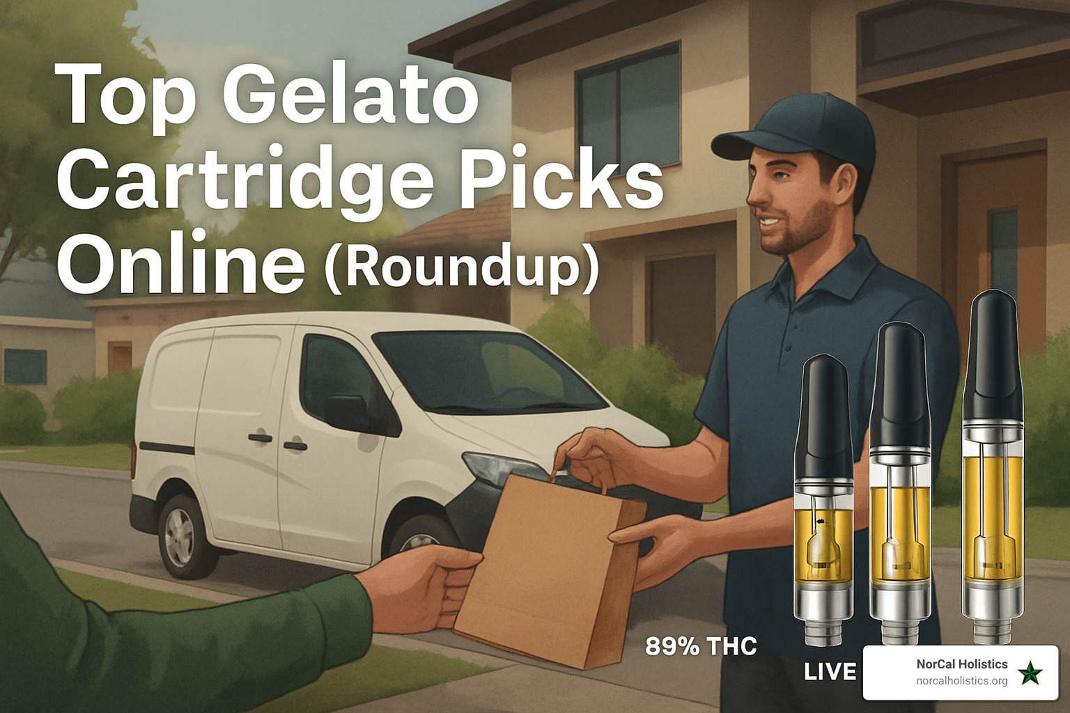 Three premium gelato cartridge products displayed with their key specifications and quality features - gelato cartridges