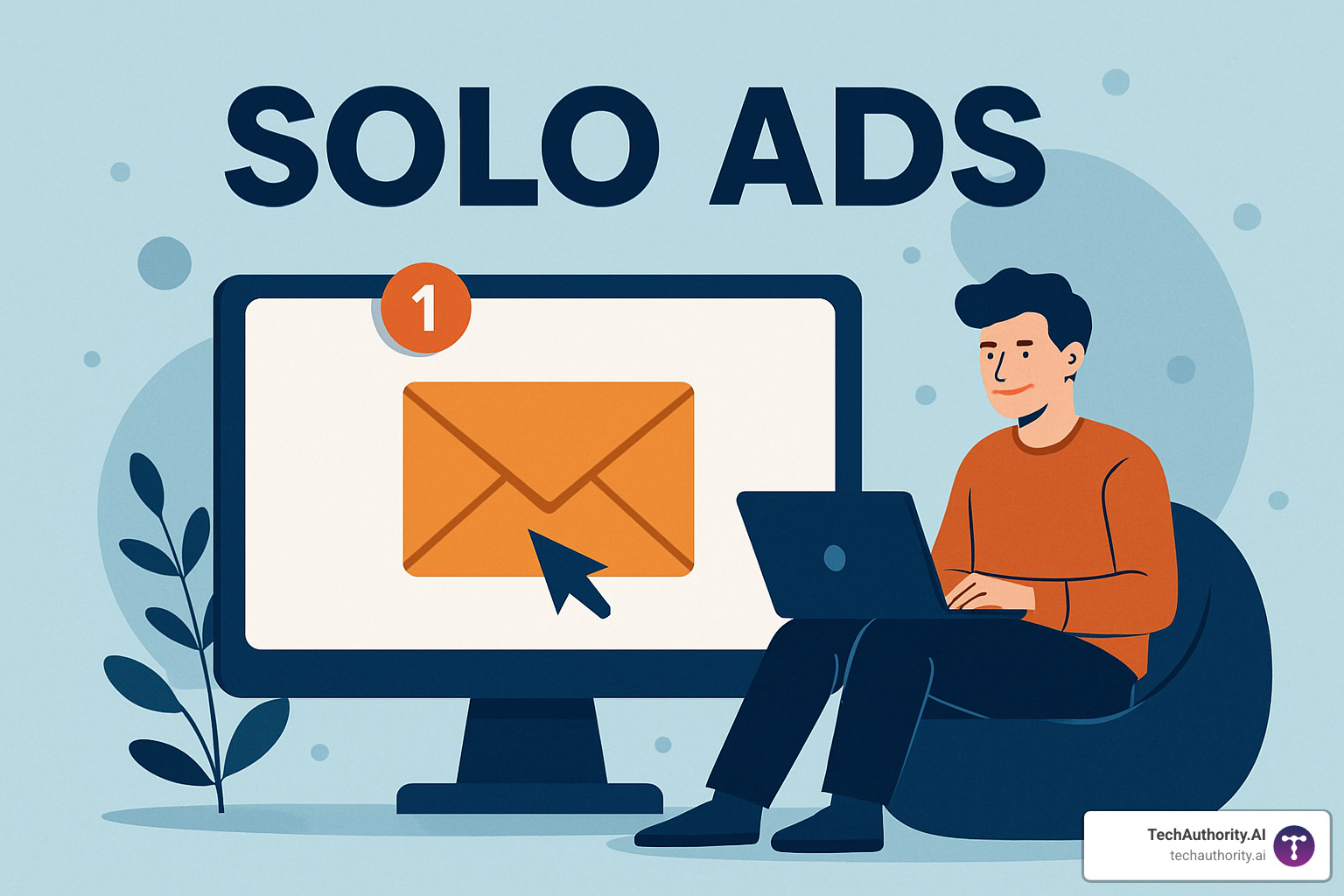 high-converting landing page - solo ads