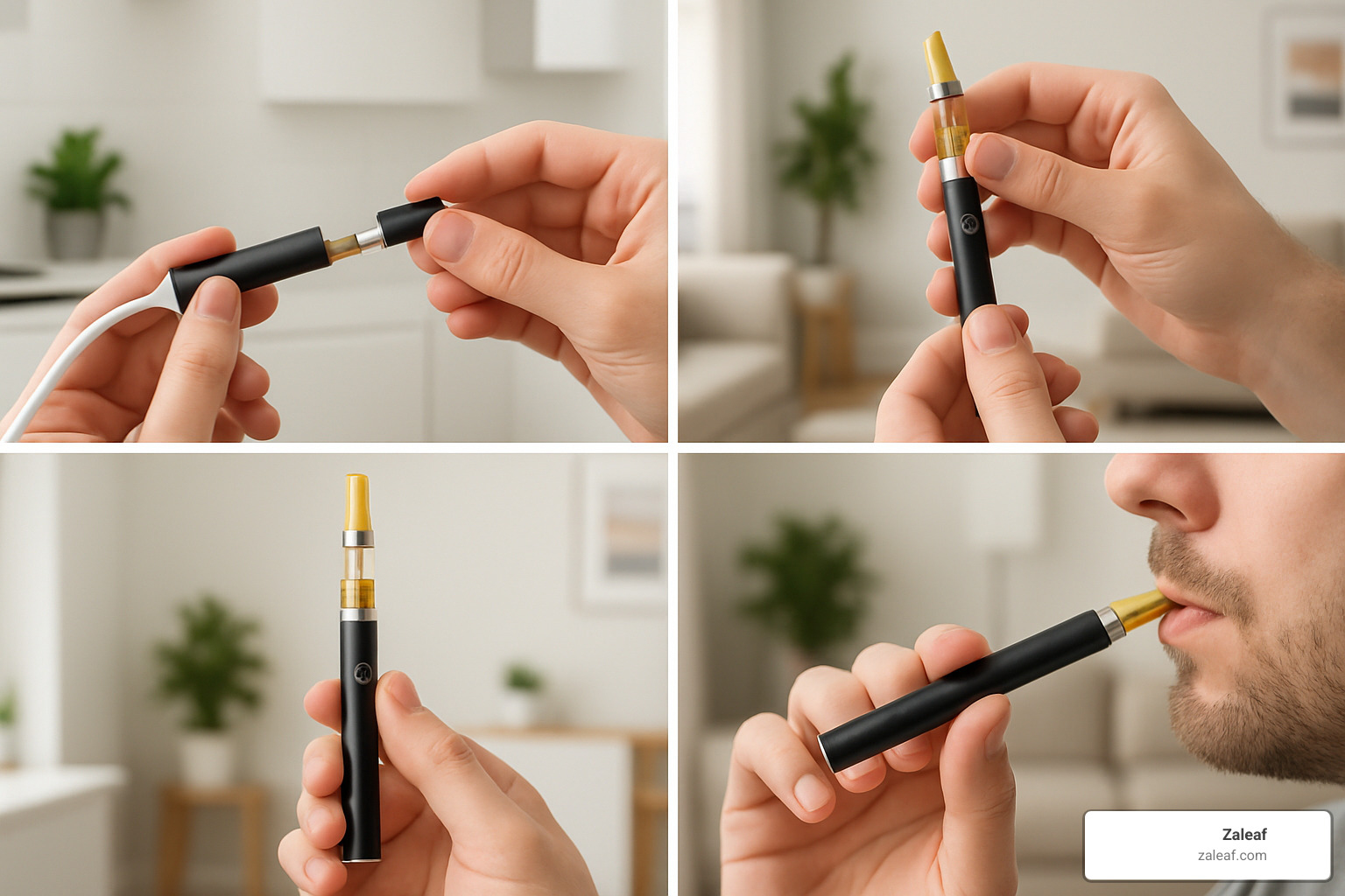 Step-by-step setup process for THC vape pen - how do you use a vape pen for thc