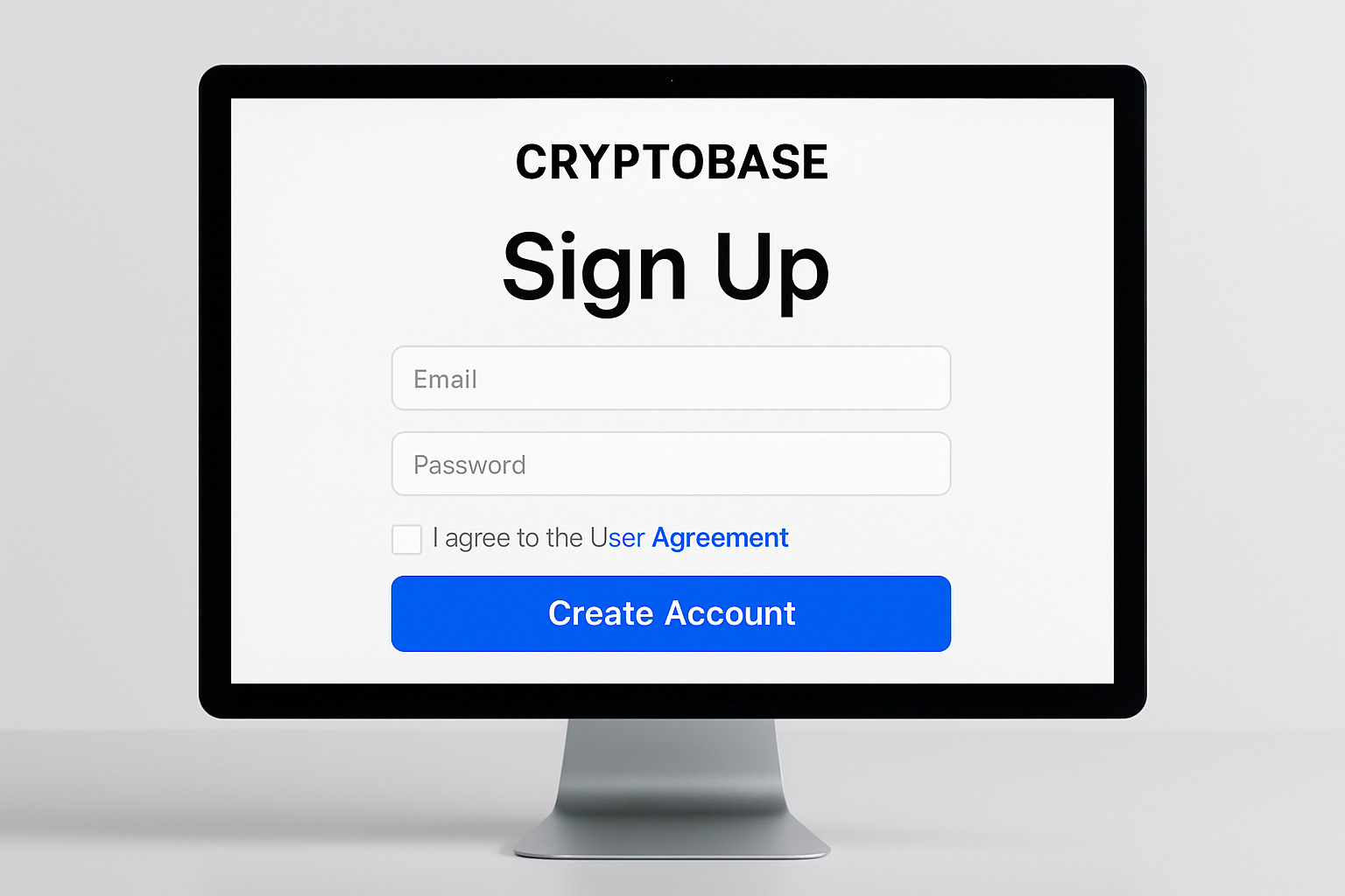 exchange sign-up screen - best crypto day trading strategies