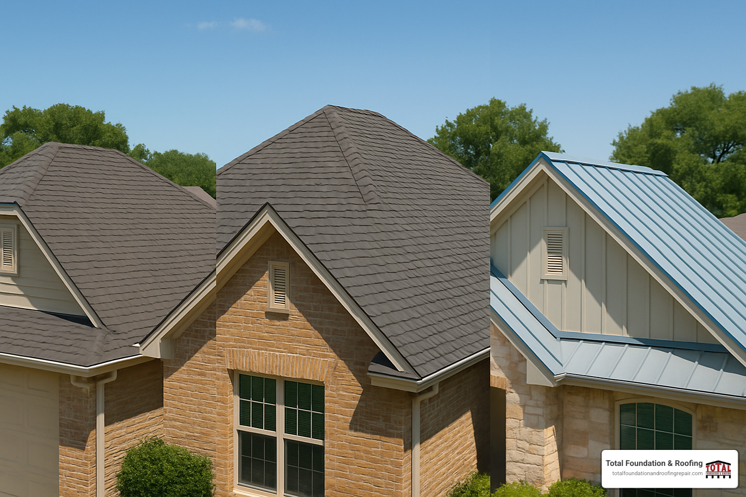 Comparison of different roofing materials suitable for Texas Hill Country climate - kerrville roofing companies