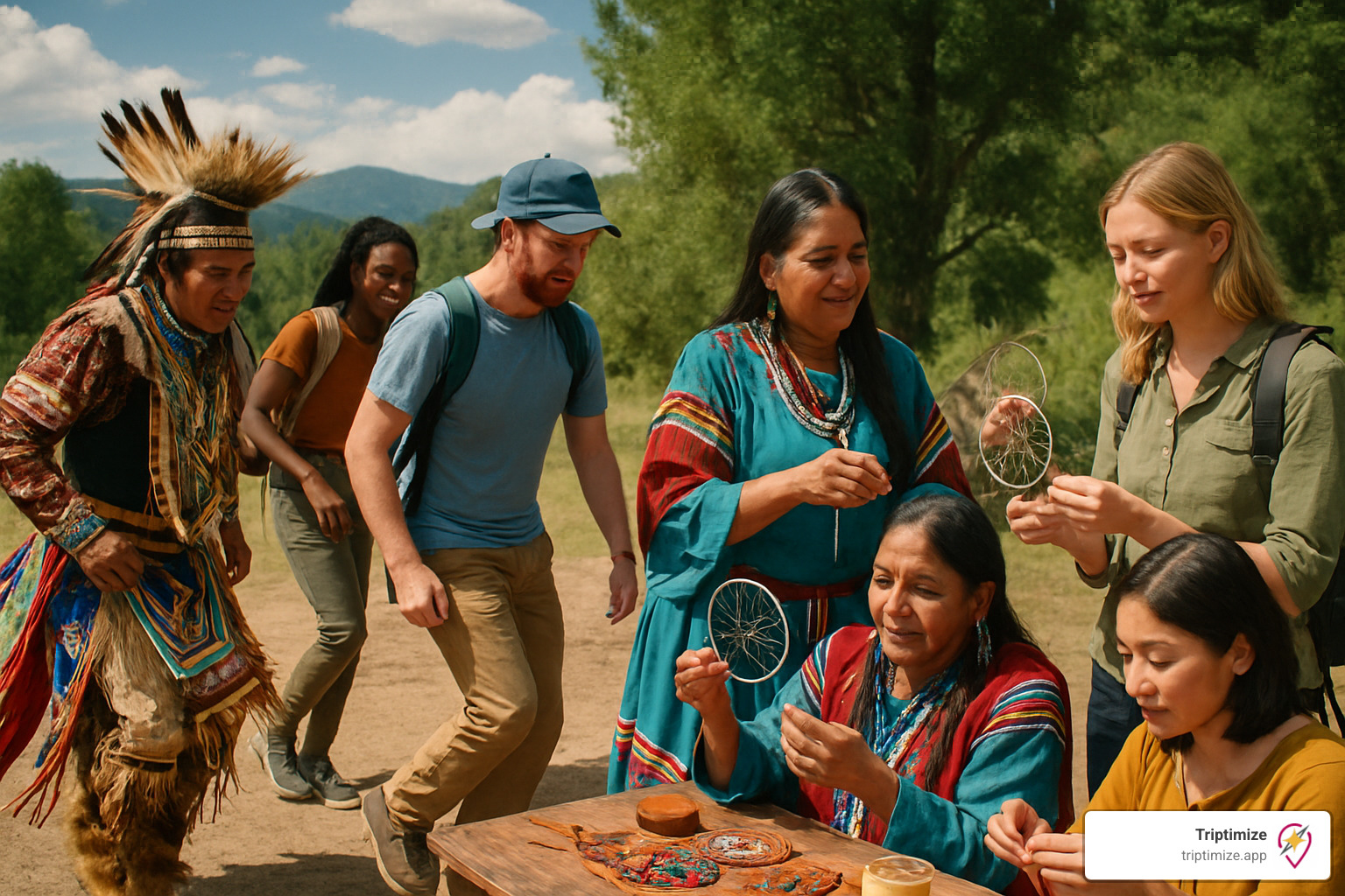 Local cultural immersion with travelers participating in traditional activities - custom travel experiences