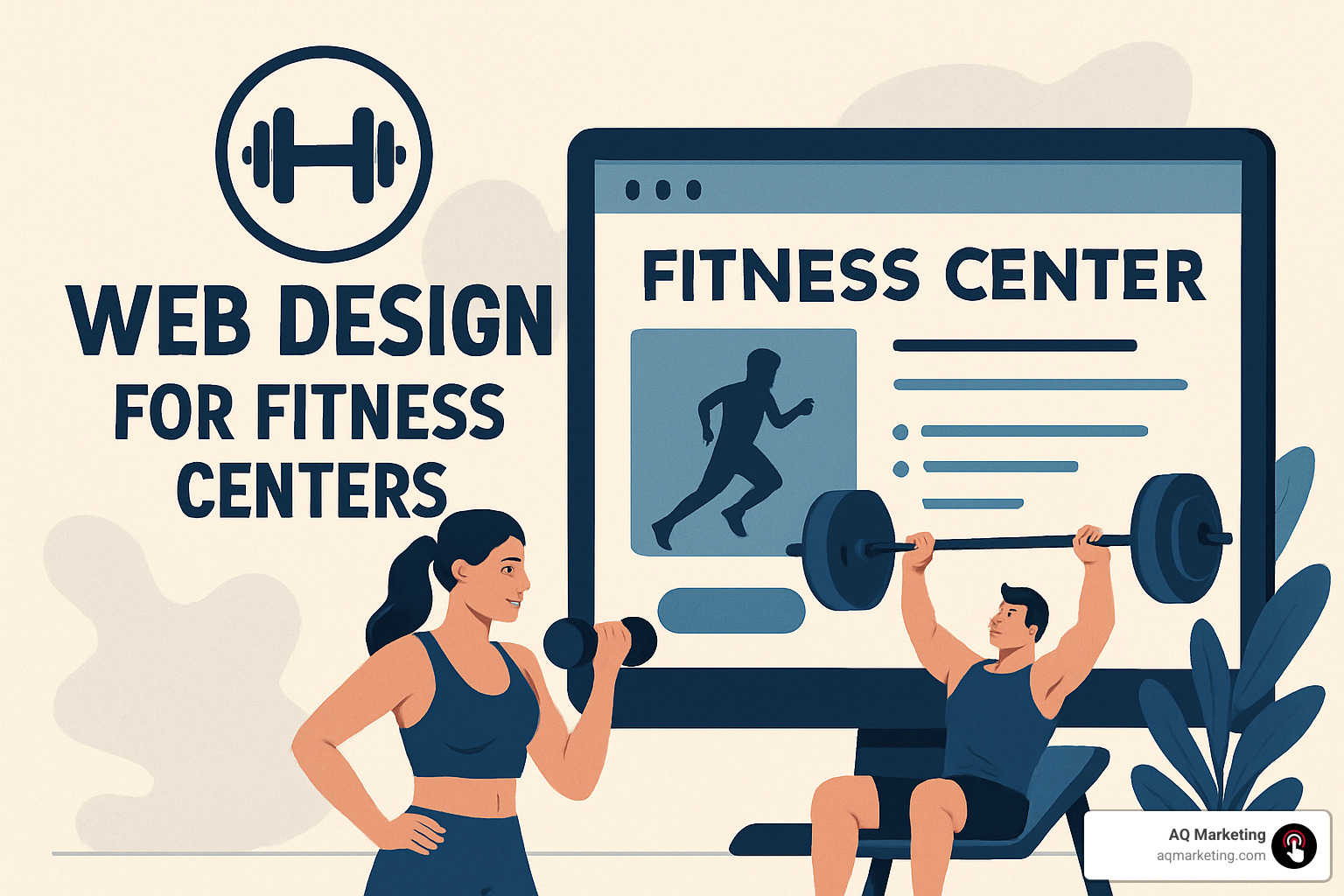 fitness center website call-to-action buttons - Web Design for Fitness Centers