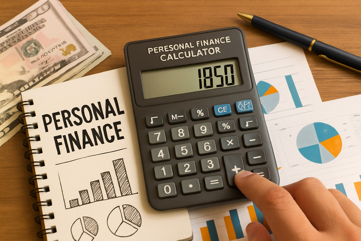 organized table comparing different calculator types with their required inputs, best use cases, and key features - personal finance calculator
