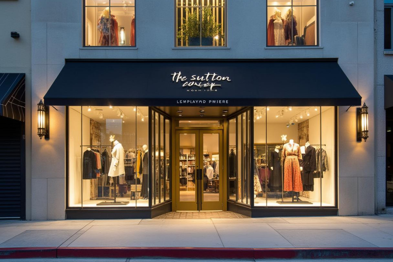 The Sutton Concept boutique storefront - sutton stracke net worth