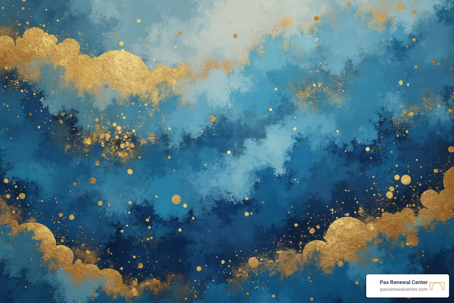 mind-body-spirit healing, faith based therapy, blue and gold - faith based therapy