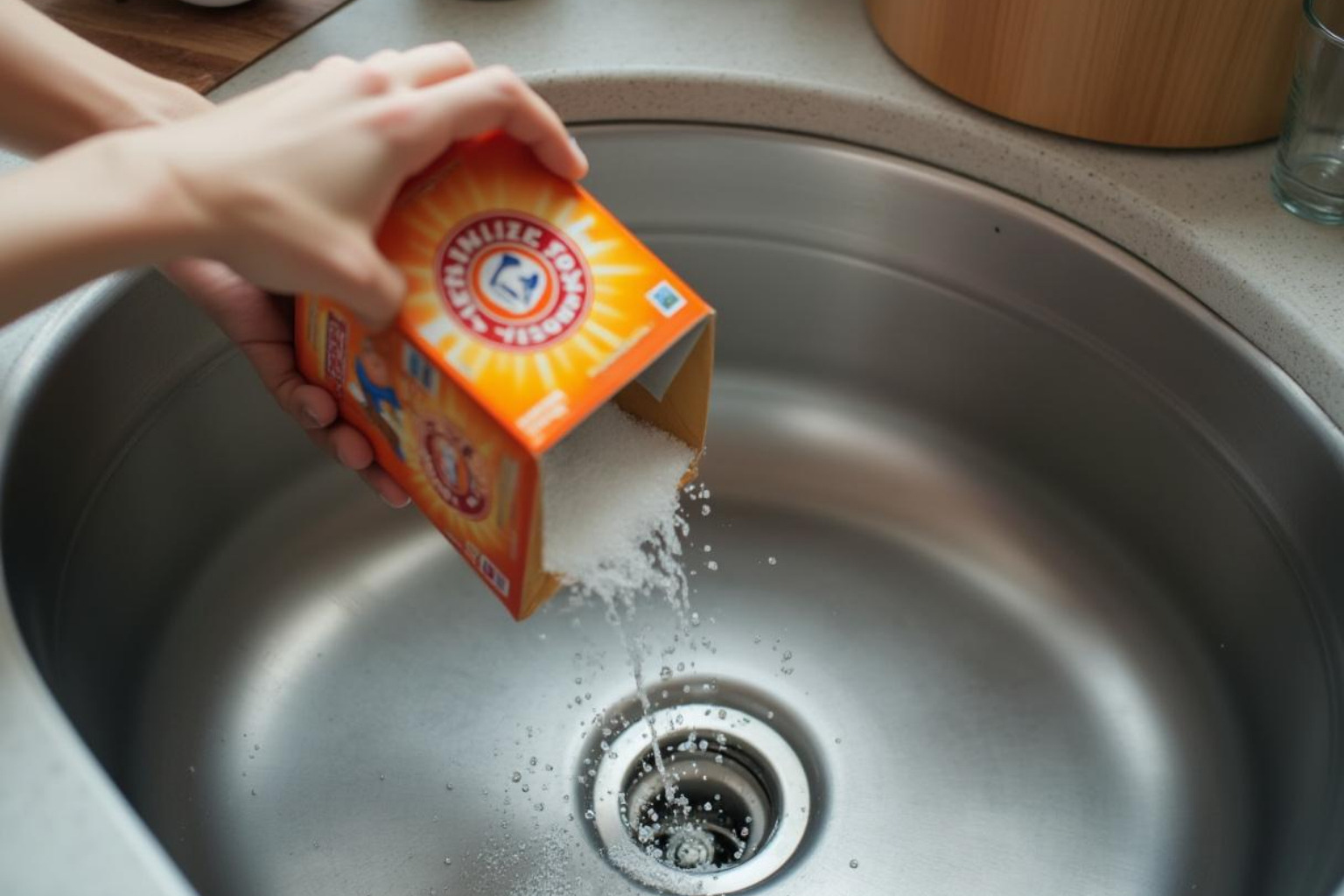 Baking Soda And Hot Water For Clogged Drain: #1 Safe Way