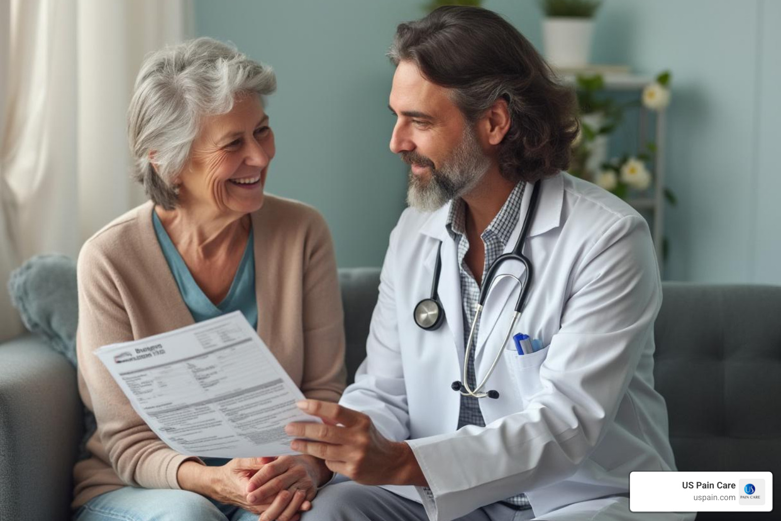 doctor and patient discussing treatment plan - chronic pain management in carson city nv
