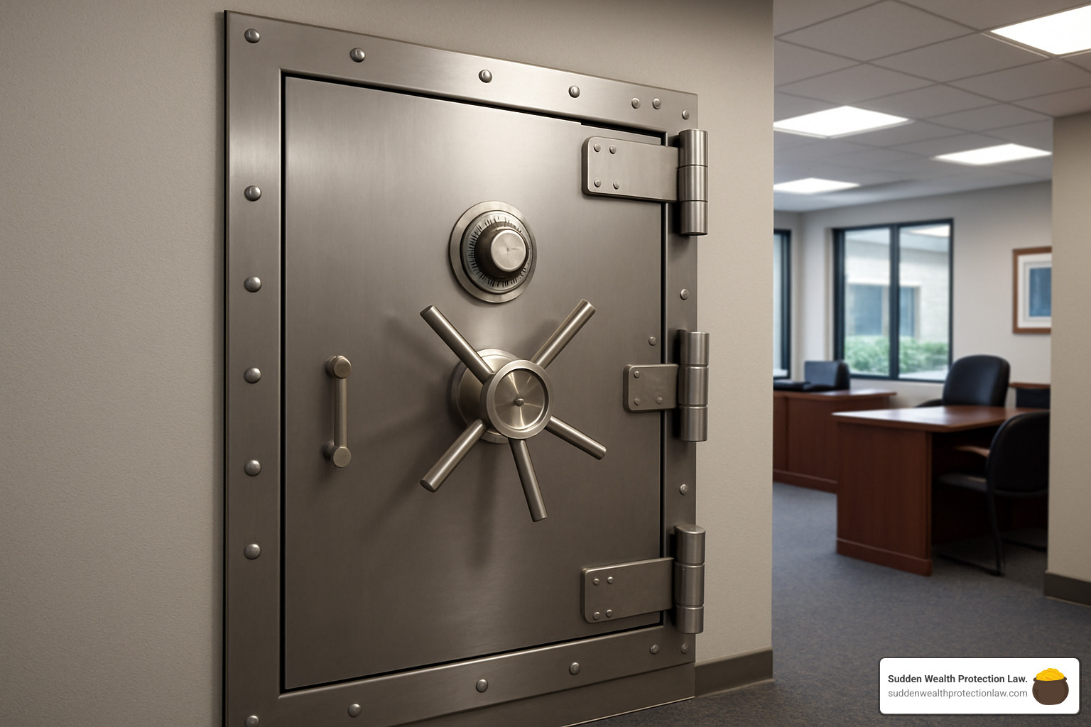 Secure vault representing asset protection - Estate planning attorneys