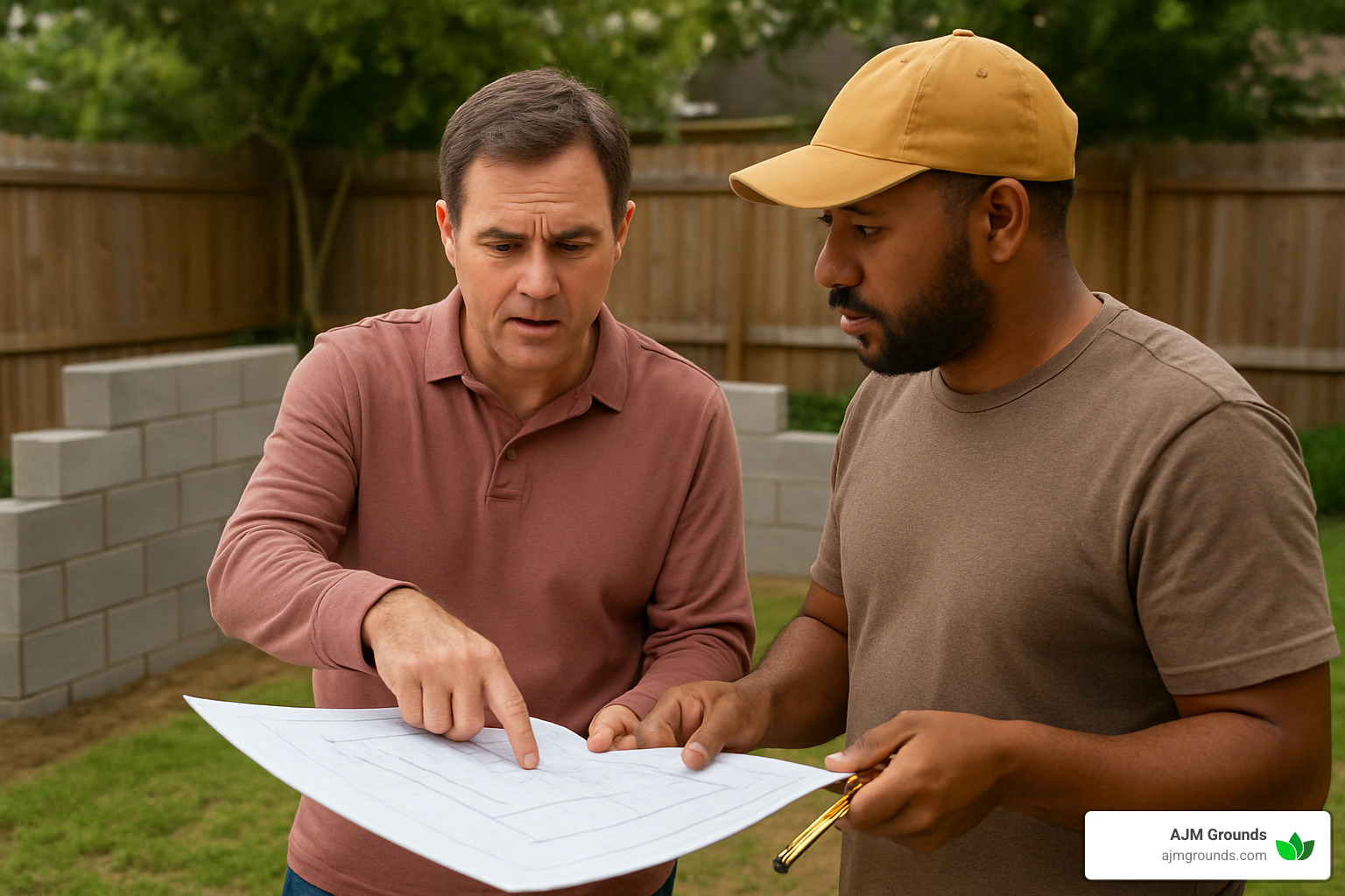 planning concrete block wall installation - concrete block wall installation