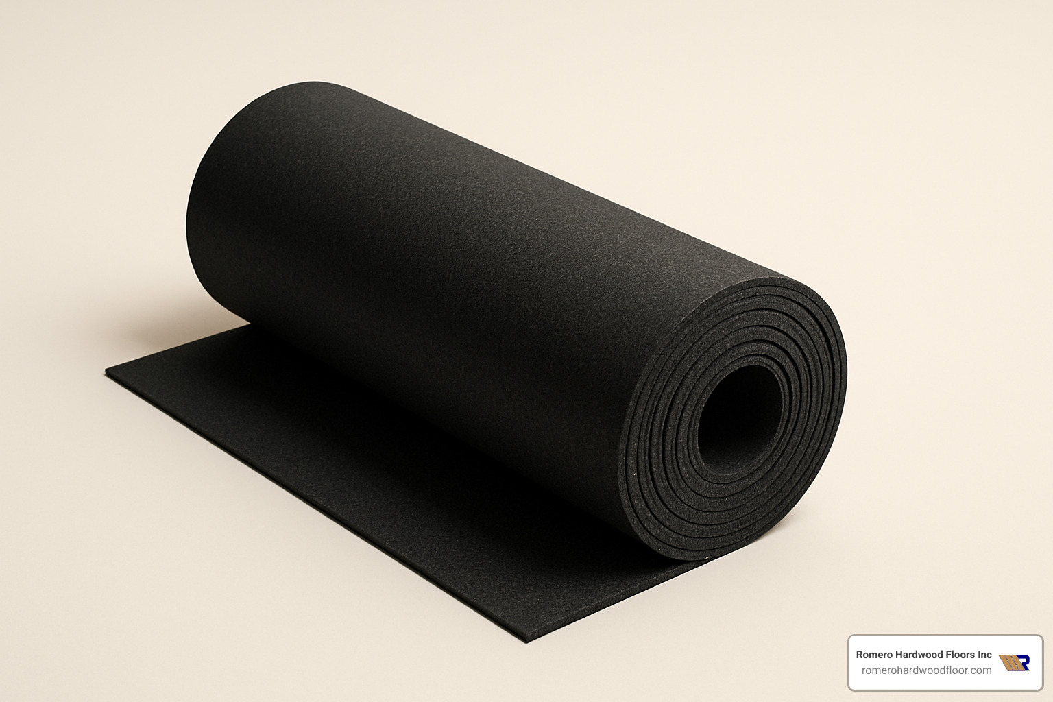 dense rubber underlayment roll - Hardwood floor underlayment options