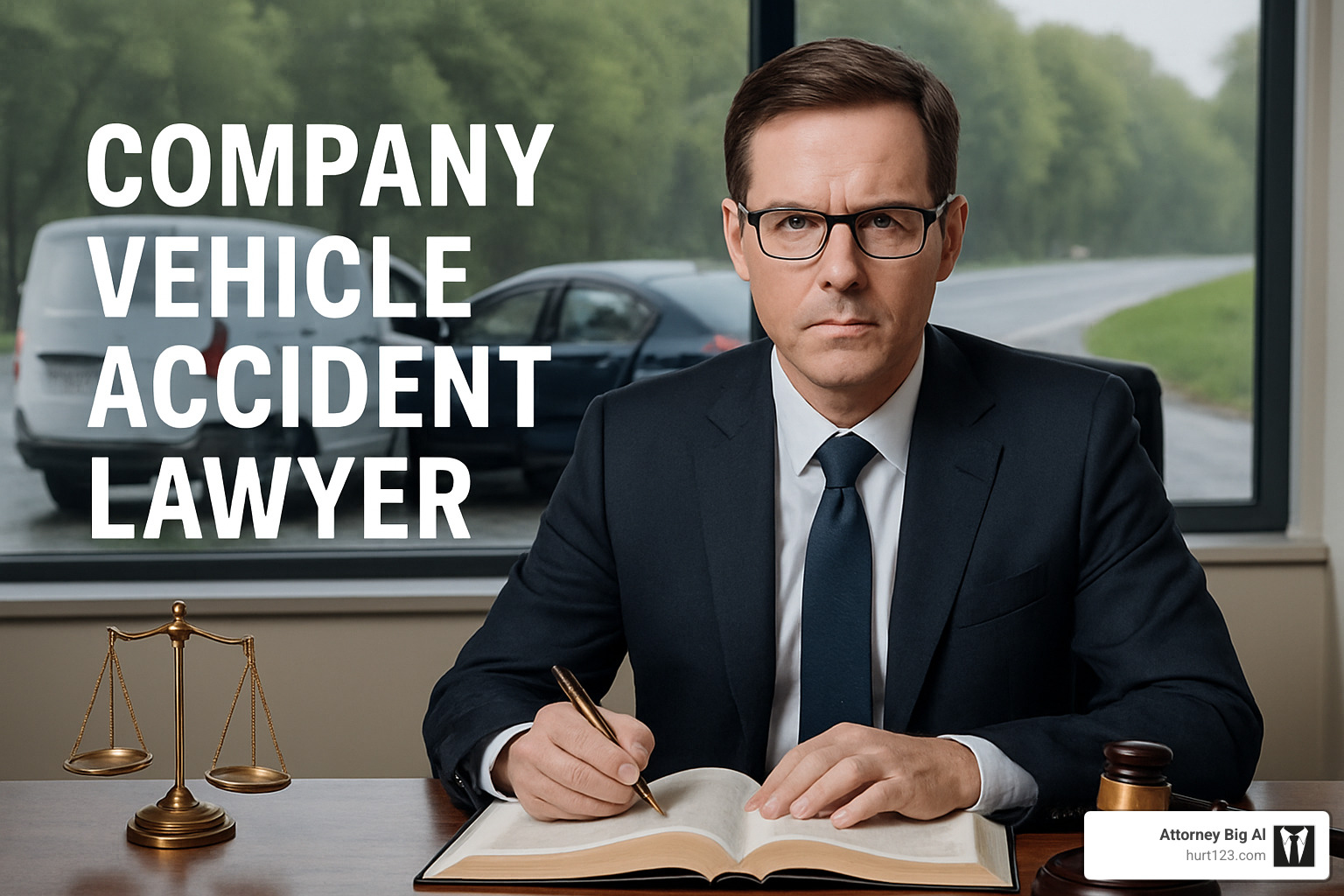 flowchart showing potential liable parties in a company vehicle crash including the driver, employer, vehicle owner, maintenance company, and cargo loaders - company vehicle accident lawyer