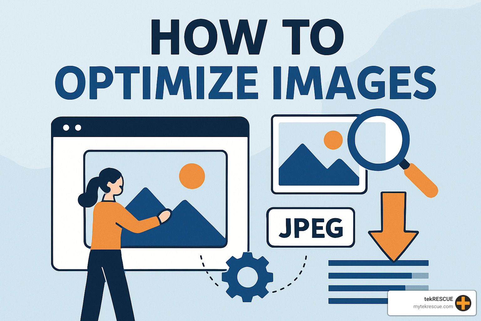 performance report from a tool like Google PageSpeed Insights highlighting image-related savings - How to optimize images