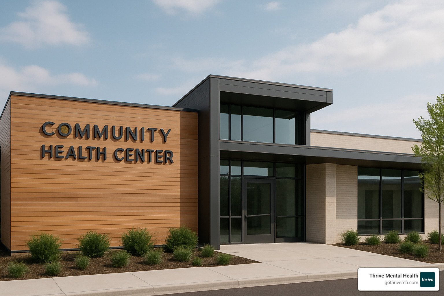 community health center building - medical insurance cover therapy