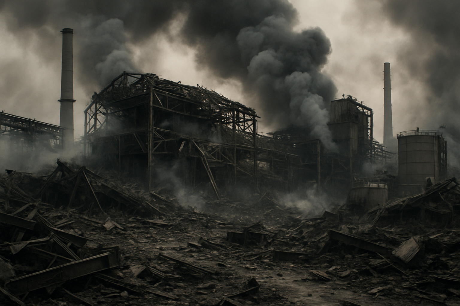 Industrial disaster aftermath - Socially responsible investing