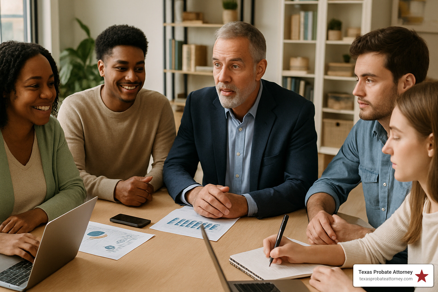 family business meeting with clear notes being taken - How to avoid litigation