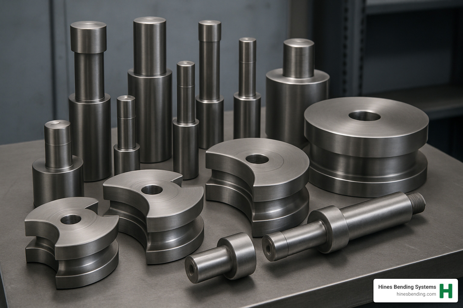 Collection of high-quality bending dies and mandrels - tube benders