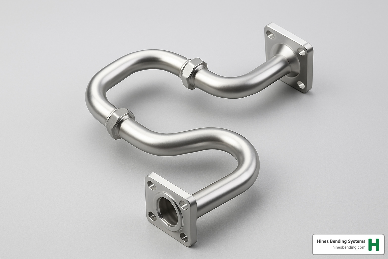 Precisely bent tube component for aerospace application - tube benders