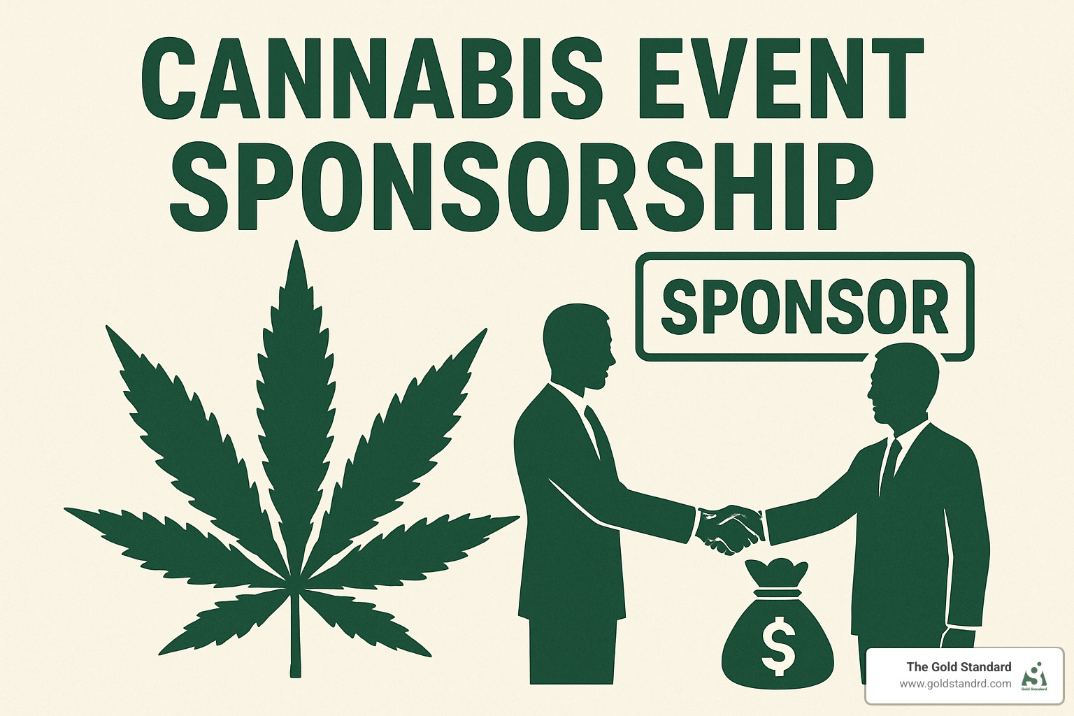 branded tote bag filled with cannabis event swag - cannabis event sponsorship