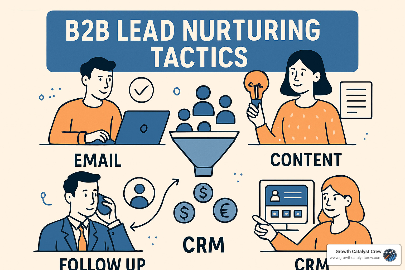 personalized email - b2b lead nurturing tactics