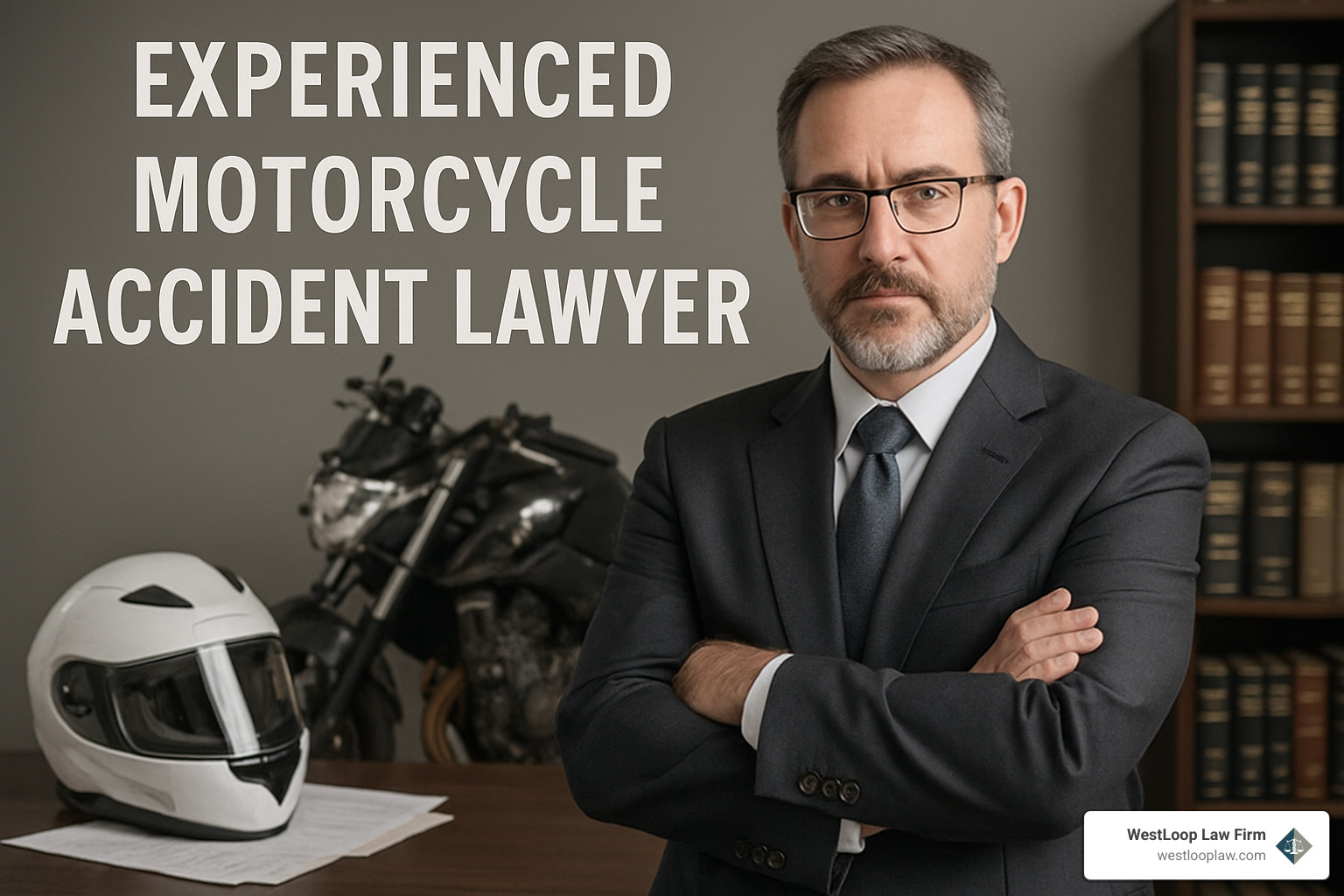 Medical professional reviewing motorcycle accident x-rays and injury documentation - experienced motorcycle accident lawyer