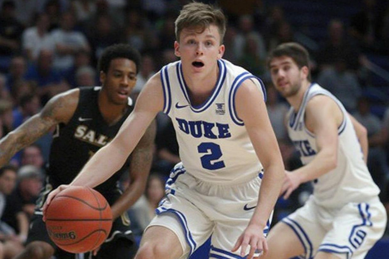 Cooper Flagg playing intense defense - cooper flagg