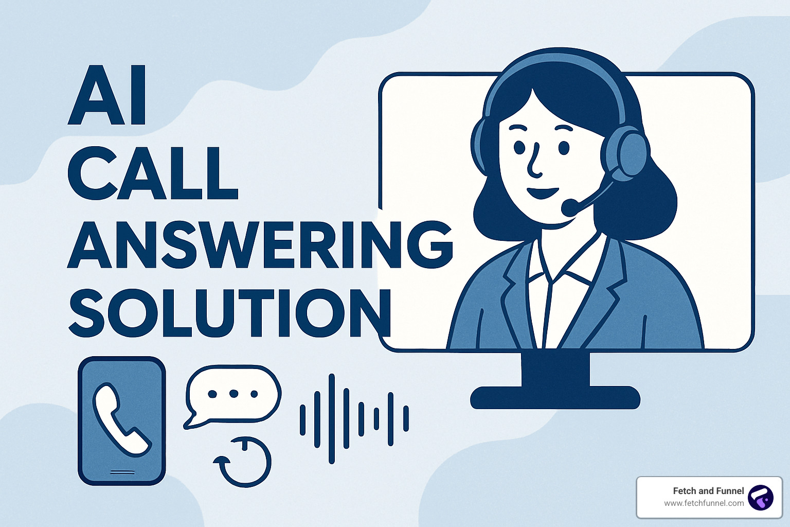 Modern AI call answering dashboard showing real-time analytics, call routing options, and performance metrics - AI call answering solution