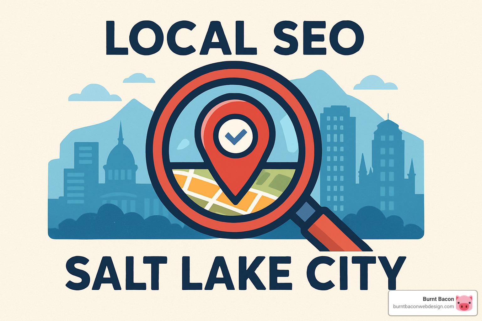 Google "Snack Pack" or local map results for a Salt Lake City search - local seo salt lake city Google "Snack Pack" or local map results for a Salt Lake City search - local seo salt lake city