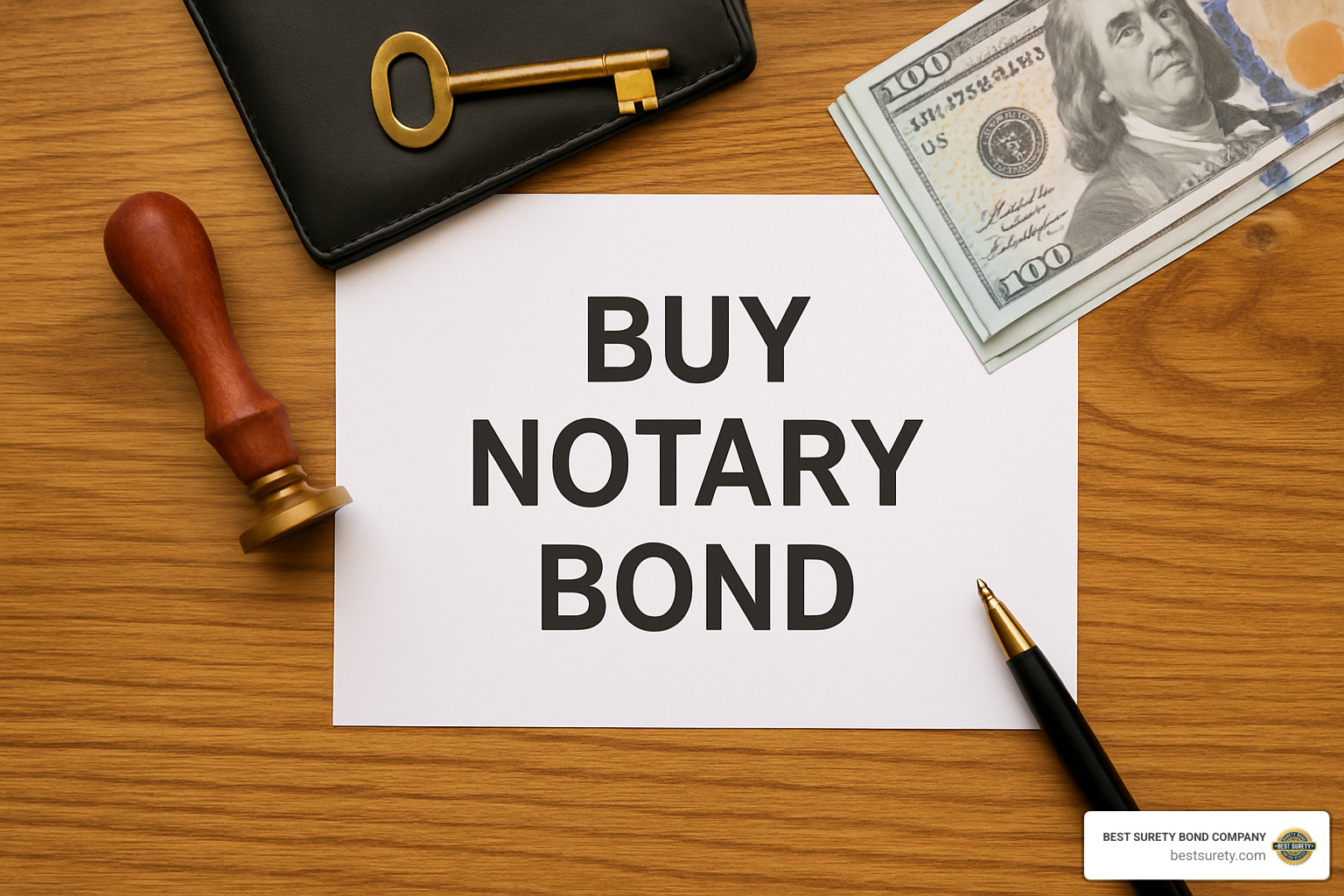 sample notary bond certificate - buy notary bond