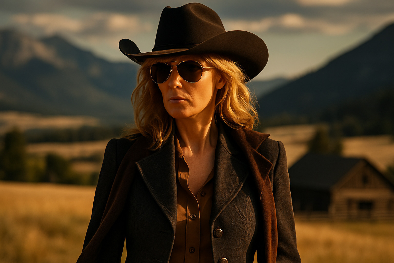 Kelly Reilly as Beth Dutton in Yellowstone - Kelly Reilly