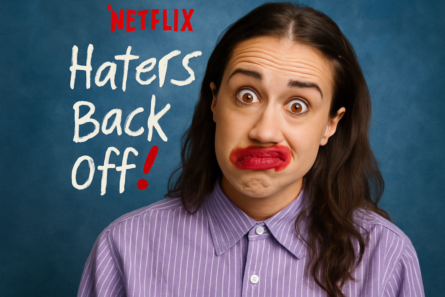 Promotional poster for "Haters Back Off" - Colleen Ballinger
