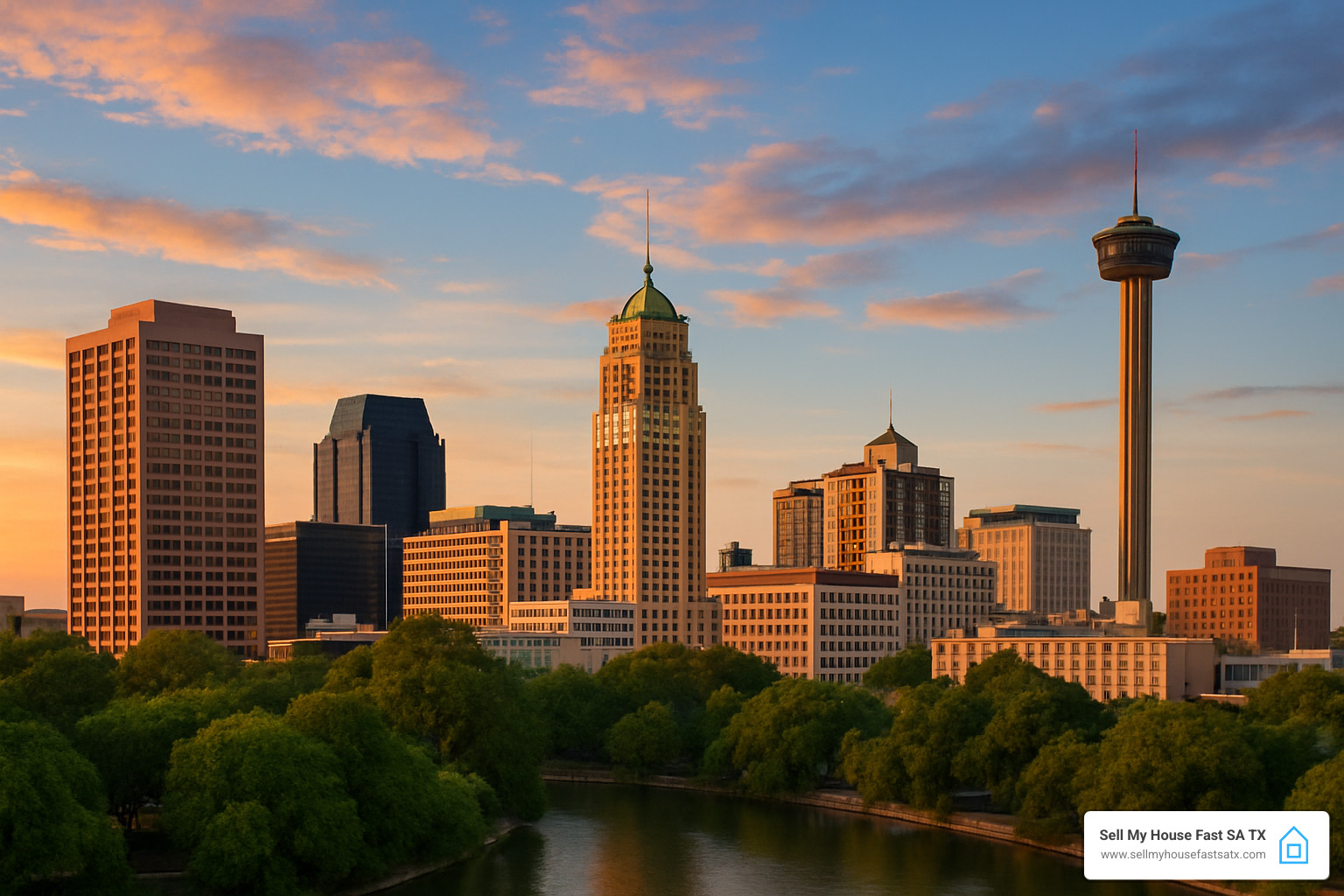 san antonio skyline - average time to sell a house in san antonio