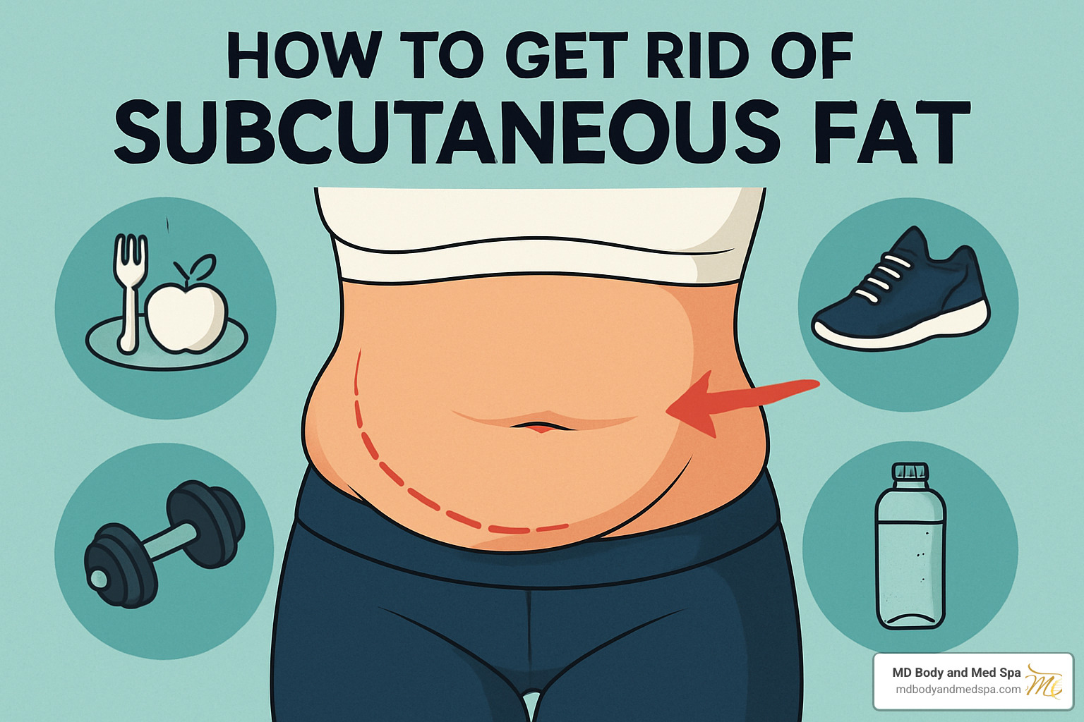 healthy, balanced meal with lean protein, vegetables, and whole grains - how to get rid of subcutaneous fat