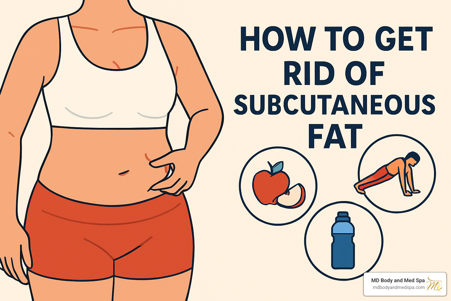 person looking stressed or tired - how to get rid of subcutaneous fat