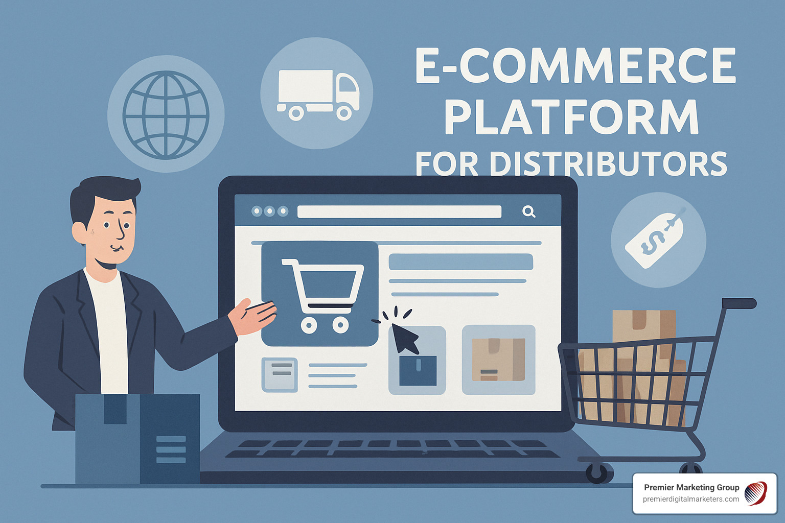 B2B checkout screen showing bulk order and quote request options - ecommerce platform for distributors