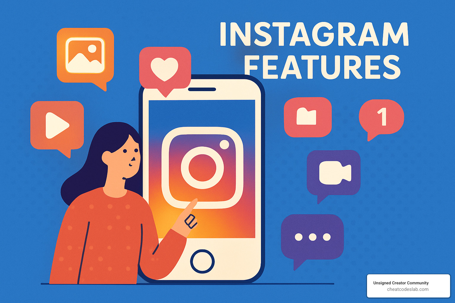 Instagram Insights dashboard displaying detailed analytics including reach, impressions, engagement metrics, and audience demographics - Instagram Features