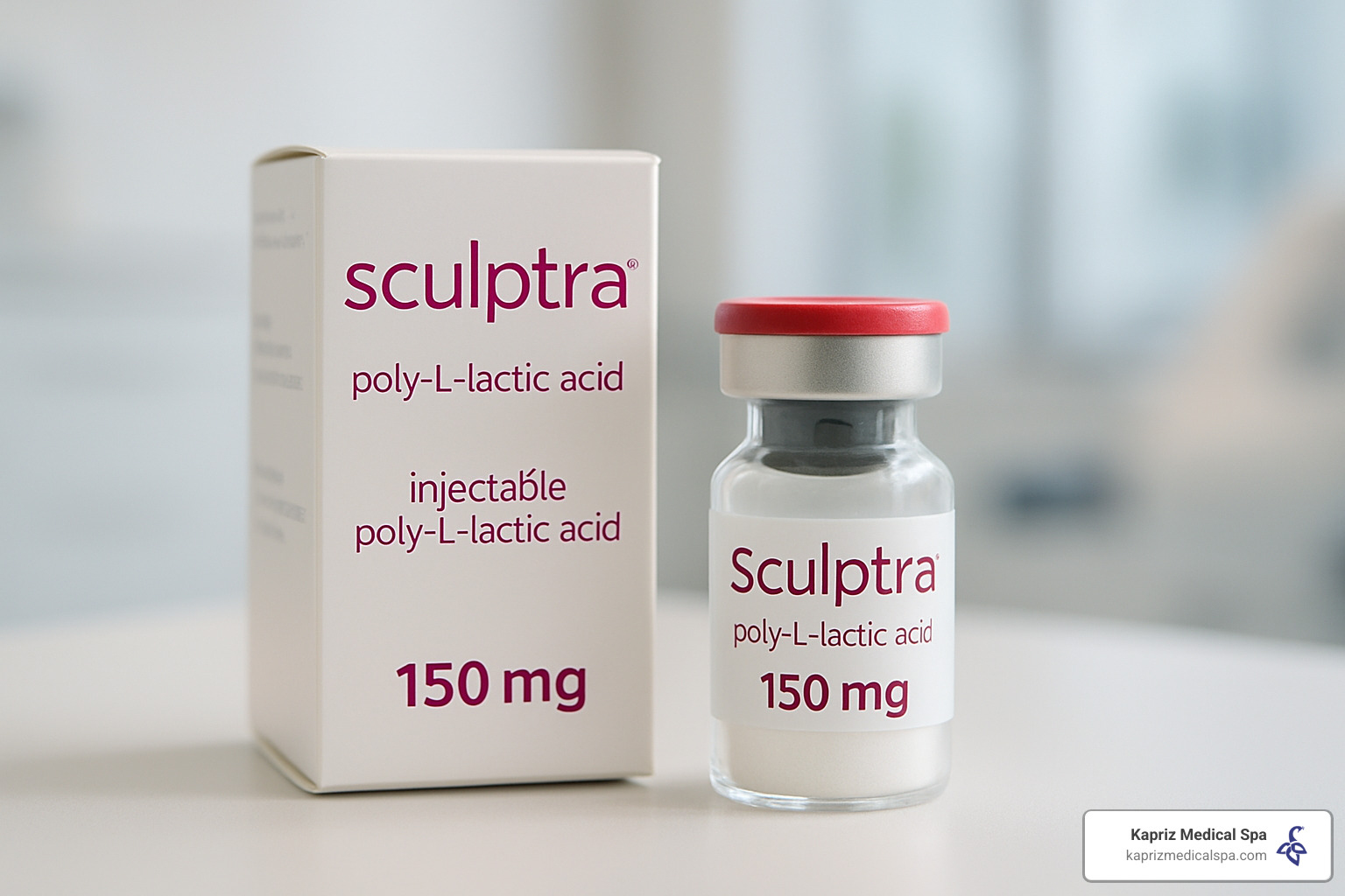 Sculptra vial and packaging - sculptra for neck