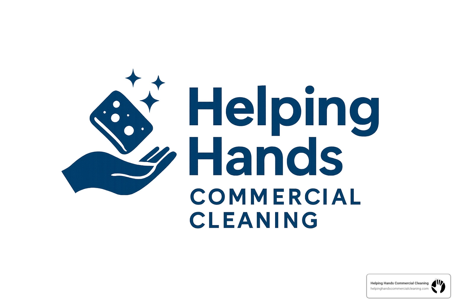 Helping Hands Commercial Cleaning team logo - chicago cleaning service