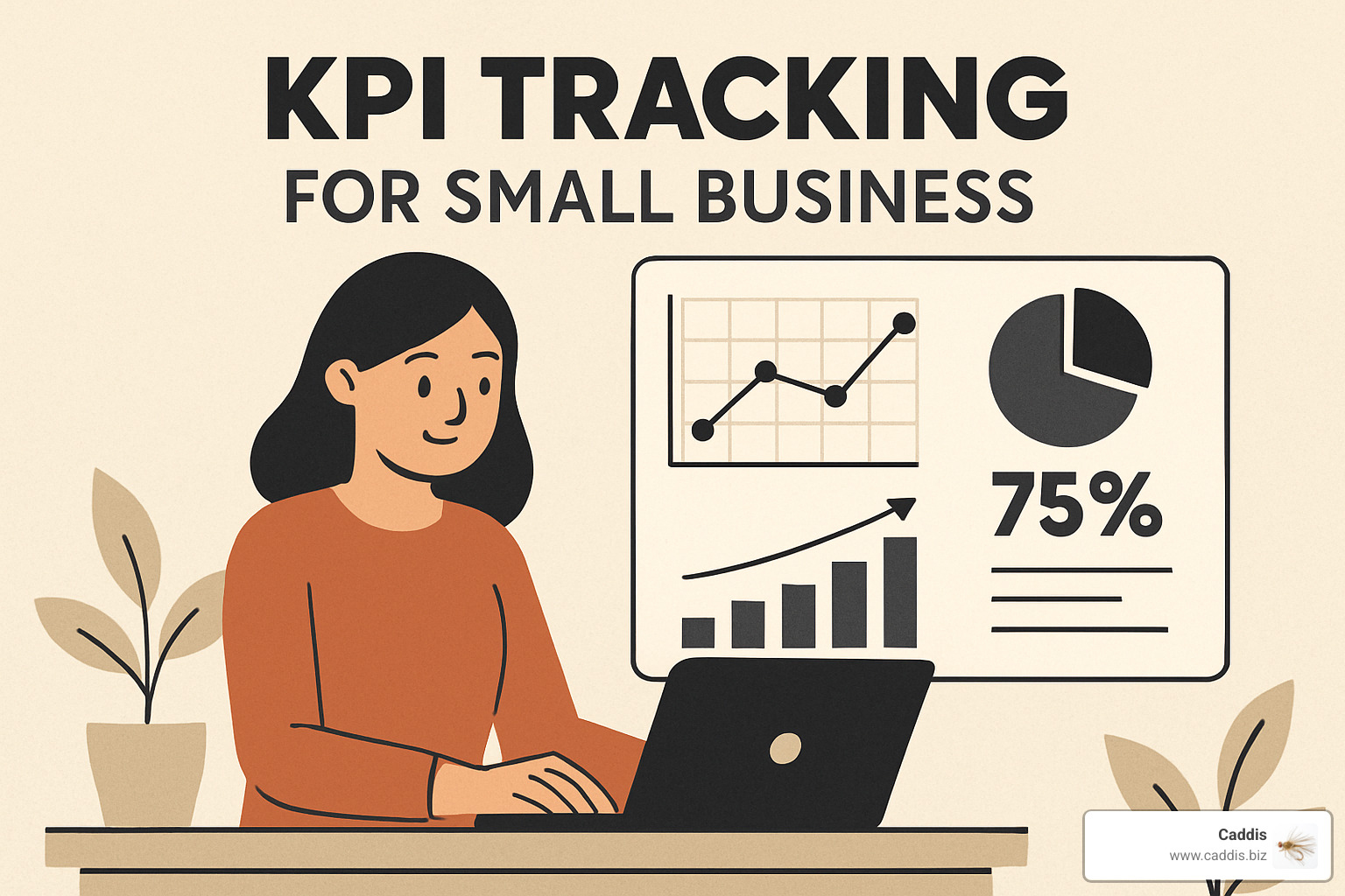Various KPI software and dashboard tools integrated together - KPI tracking for small business