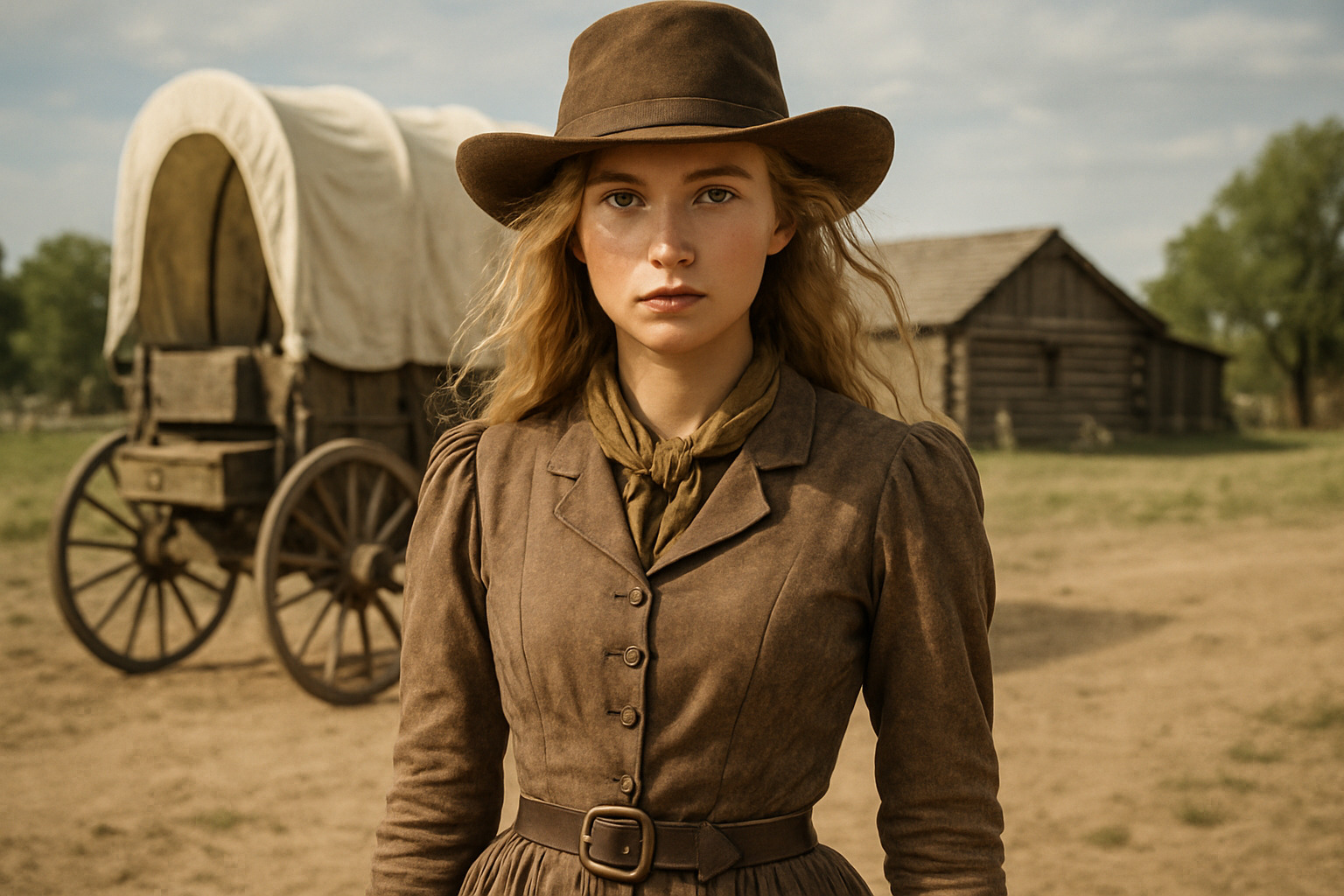 Isabel May as Elsa Dutton in 1883 - isabel may