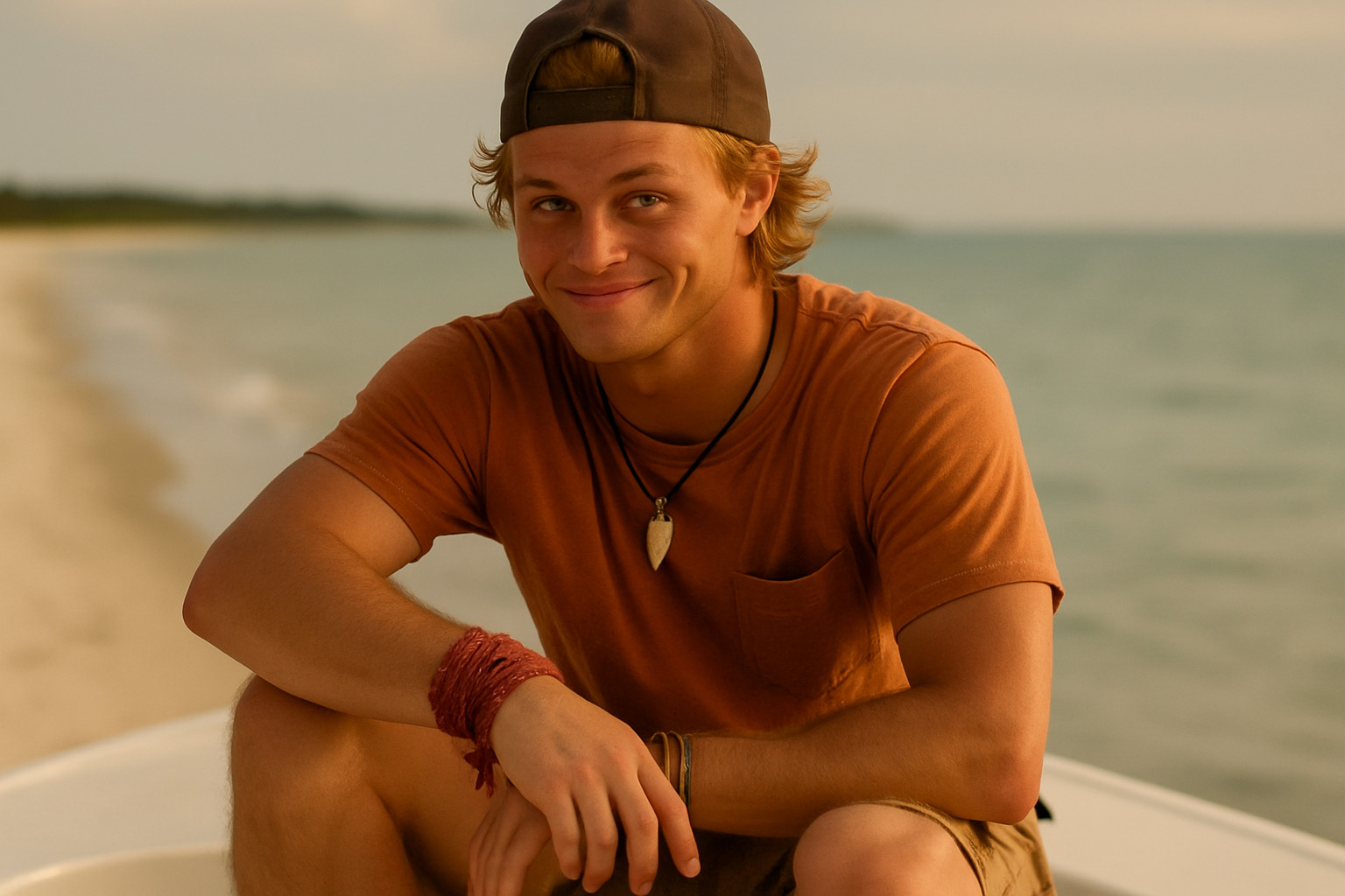 Rudy Pankow as JJ Maybank in Outer Banks - rudy pankow