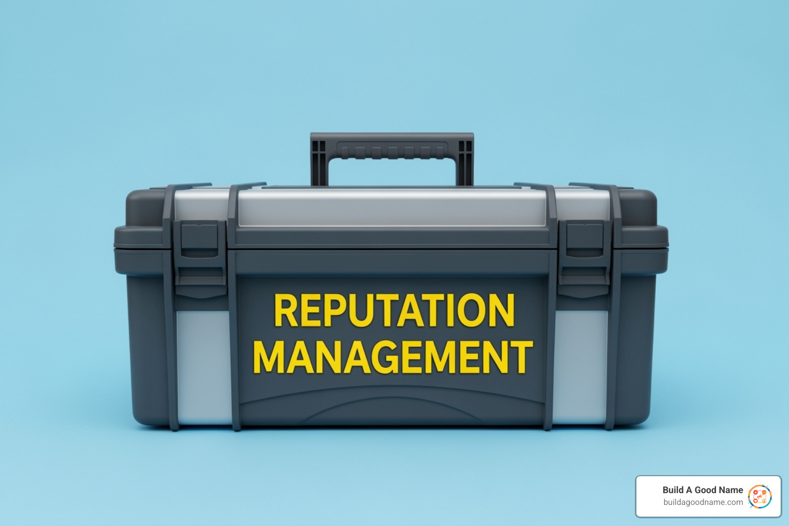 toolbox labeled "Reputation Management" - digital reputation management