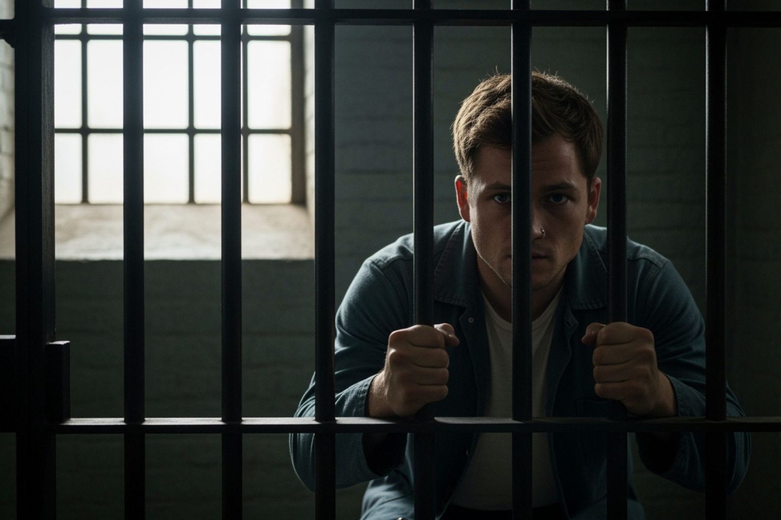 Taron Egerton in Black Bird prison scene -  taron egerton
