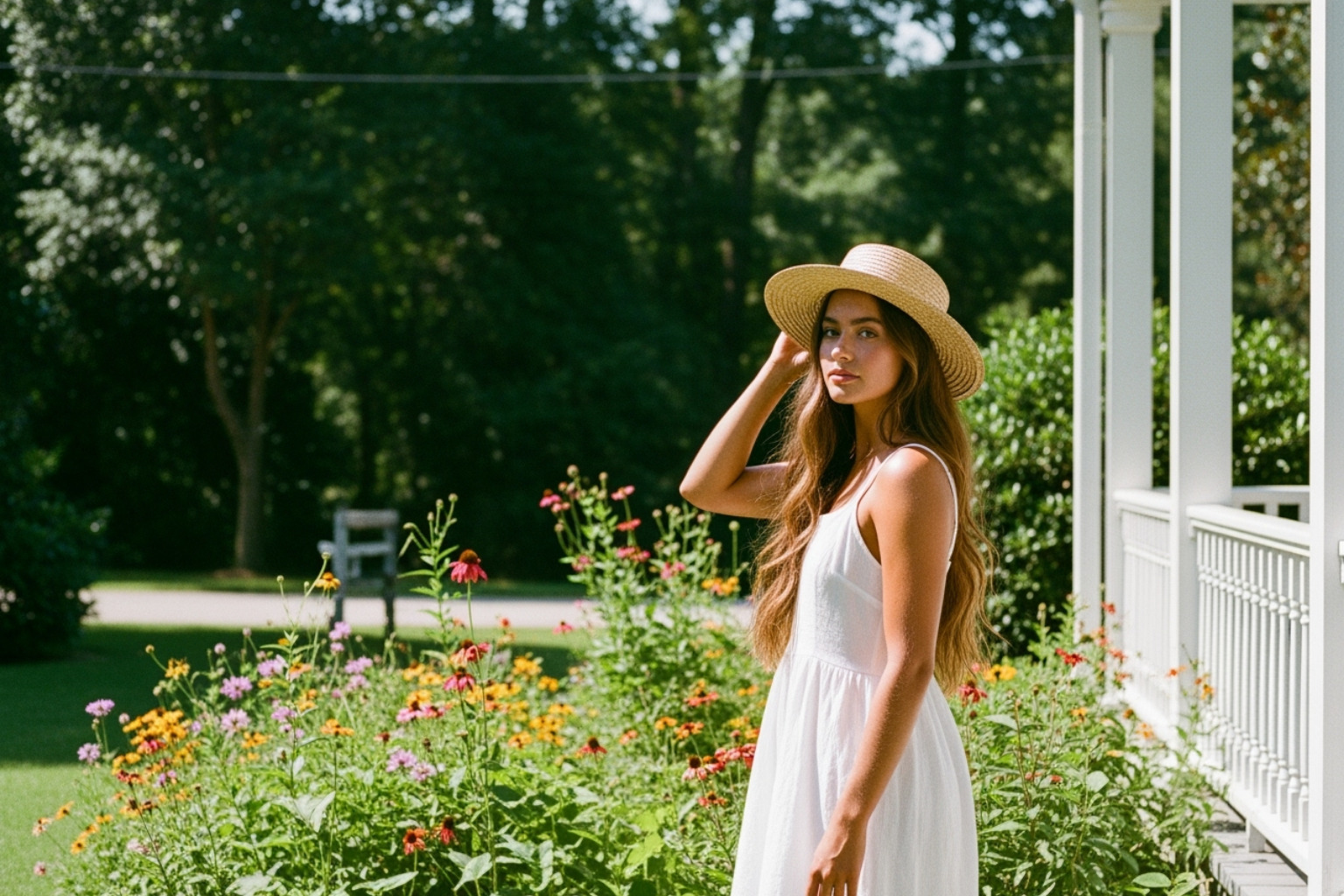 Megan Moroney in a casual setting, reflecting her Georgia roots -  megan moroney